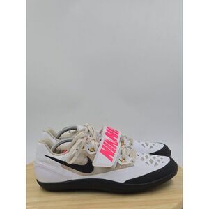Nike Zoom Rotational 6 White Track & Field Throwing Shoes 685131-102  Mens Sz 10
